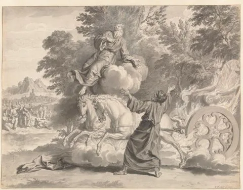 Bernard Picart, Elia vaart ten hemel op
