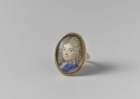 Bernard Picart, Ring met zelfportret