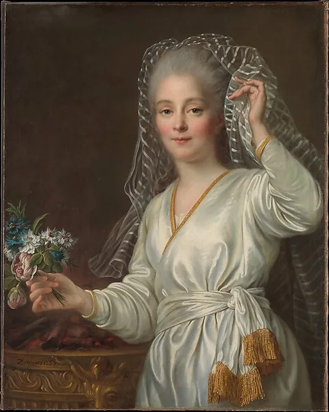 François-Hubert Drouais, Portrait of a Young Woman as a Vestal Virgin