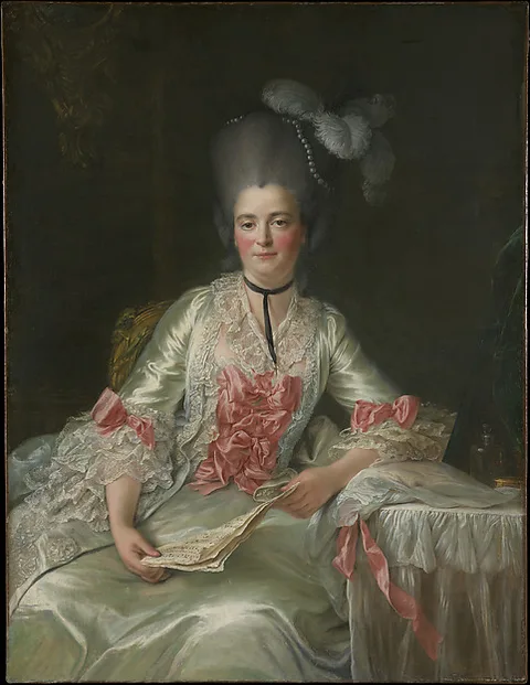 François-Hubert Drouais, Marie Rinteau, called Mademoiselle de Verrières