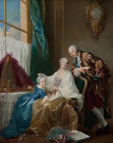 François-Hubert Drouais, Family Portrait