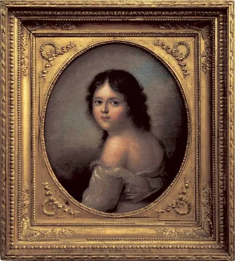 François-Hubert Drouais, Portrait of Natalia Stepanovna Apraksina as a child