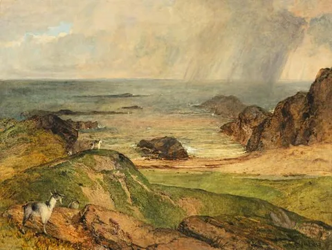 William Bell Scott, Port na Curachan, Iona