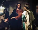 Heinrich Hofmann, Christ and the young rich ruler