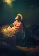 Heinrich Hofmann, Christ in Gethsemane