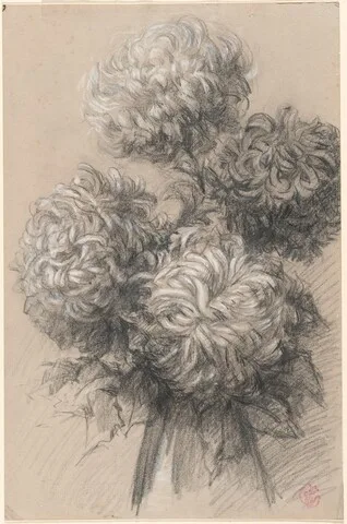 Émile Schuffenecker, Chrysanthemums