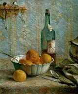 Émile Schuffenecker, Still Life with Bowl and Fruits