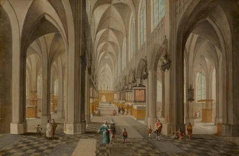 Pieter Neefs the Elder, Antwerp Cathedral