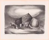 Charles Alston, Barn and Broken Down Silo