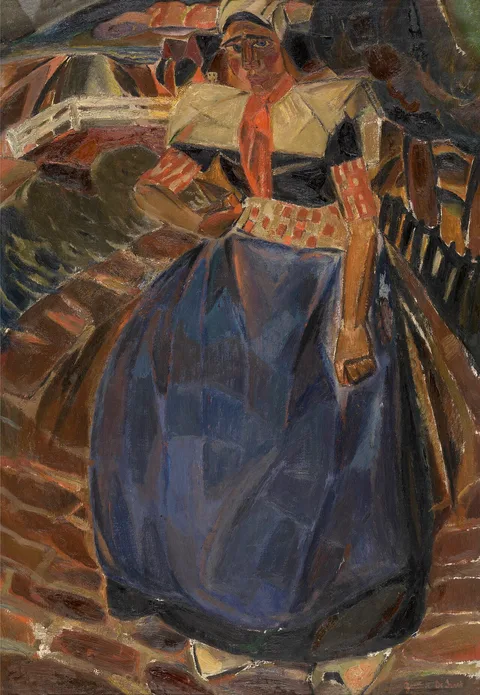 Gustave De Smet, Woman from Spakenburg