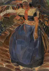 Gustave De Smet, Woman from Spakenburg