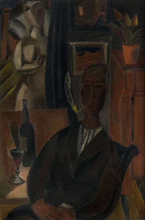 Gustave De Smet, The man with the bottle