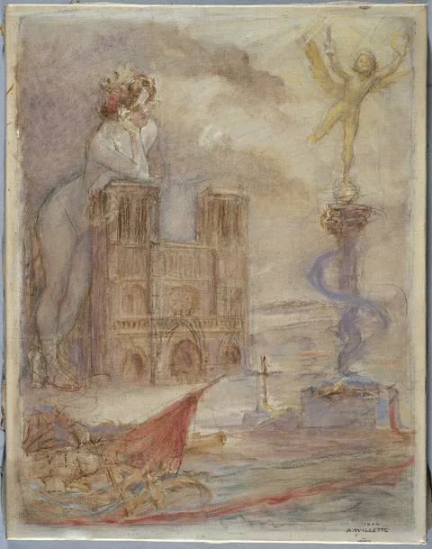 Adolphe Léon Willette, Untitled