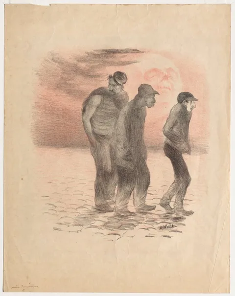 Adolphe Léon Willette, Paris Scenes and Murderers