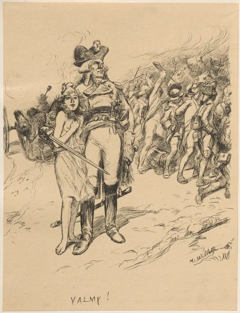 Adolphe Léon Willette, Valmy