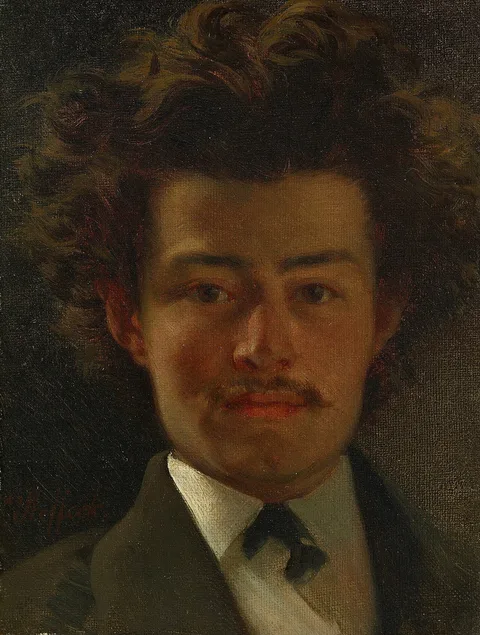Carl Steffeck, Portrait of Heinrich Grünfeld