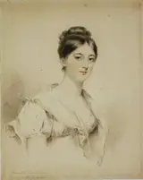 Margaret Sarah Carpenter, Portrait of Henrietta Shuckburgh