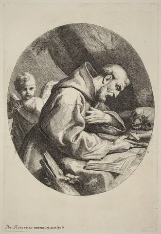 Pietro Rotari, Saint Francis