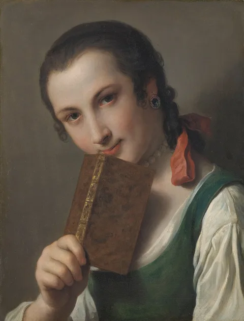 Pietro Rotari, A Young Woman with a Book