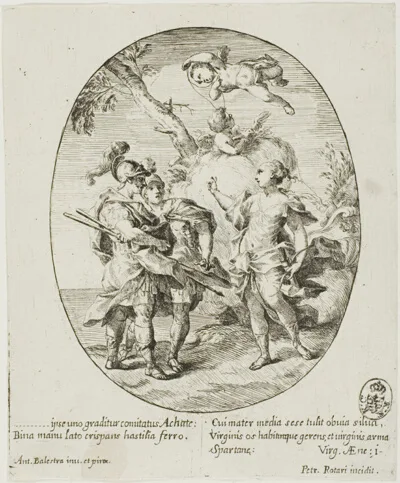 Pietro Rotari, Aeneas, Venus, and Achates