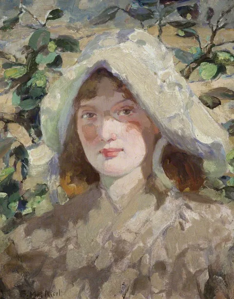 Elizabeth MacNicol, Young Woman in a Sun Bonnet
