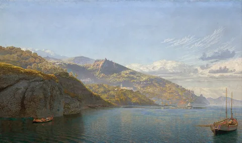 John Brett, Massa, Bay of Naples