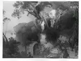 Wilhelm Schirmer, Ruins of a villa in Italy
