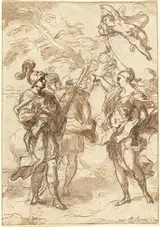 Antonio Balestra, Venus as a Huntress Appearing to Aeneas and Achates