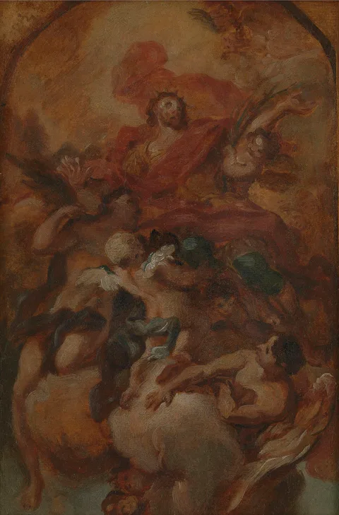 Antonio Balestra, The glorification of St. Oswald