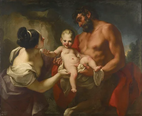 Antonio Balestra, The Centaur Chiron Receiving the Infant Achilles
