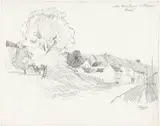 Henri Evenepoel, Huizen aan de weg tussen Meulan en Vaux