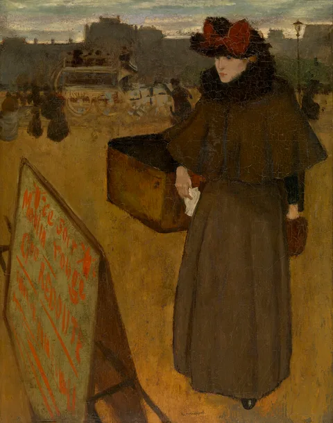 Henri Evenepoel, The running girl