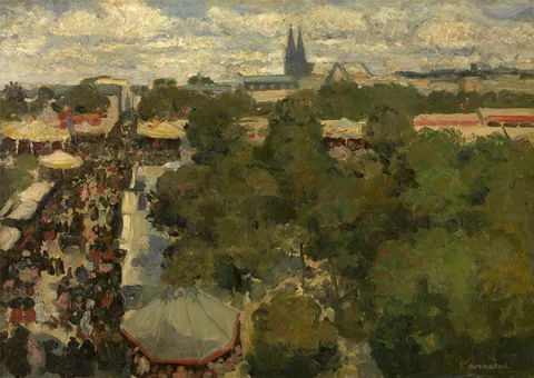 Henri Evenepoel, Sunday Fair at Les Invalides