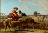 Barthélemy Menn, Catching Frogs
