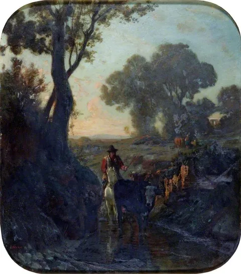 Barthélemy Menn, The Cowherd
