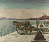 William Rothenstein, The Watch on the Rhine (The Last Phase)