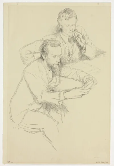William Rothenstein, Mr. Charles Ricketts, A.R.A., and Mr. Charles Haslewood Shannon, R.A.