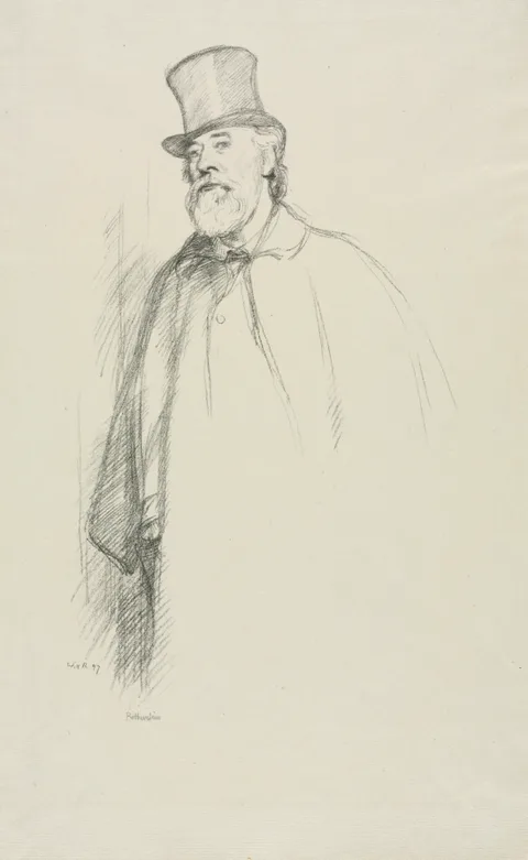 William Rothenstein, Alphonse Legros