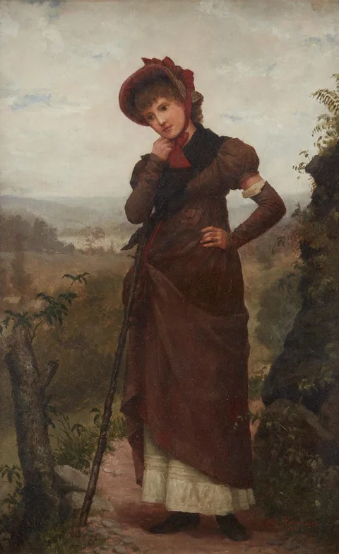 Jennie Brownscombe, A Walk through the Country