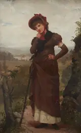 Jennie Brownscombe, A Walk through the Country