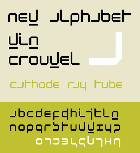 Wim Crouwel, New Alphabet