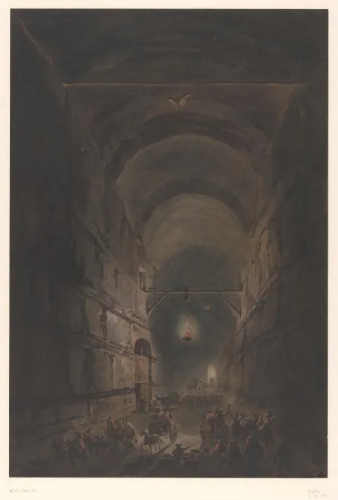 Francesco Piranesi, Grotto of Pausillipo
