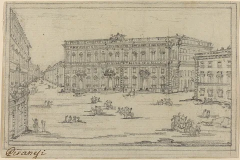 Francesco Piranesi, Palazzo della Consultà