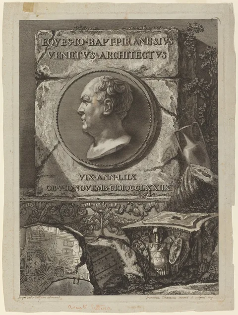 Francesco Piranesi, Giovanni Battista Piranesi
