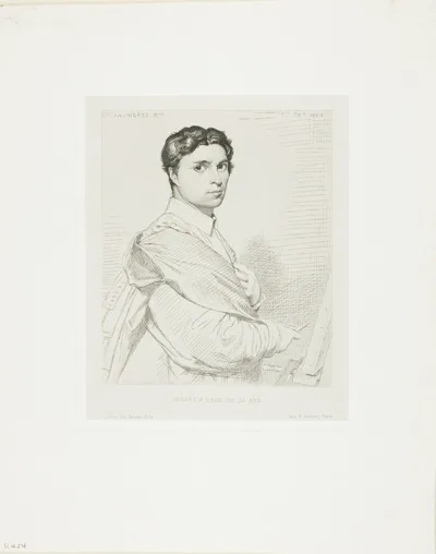 Léopold Flameng, Ingres at Age Twenty-four