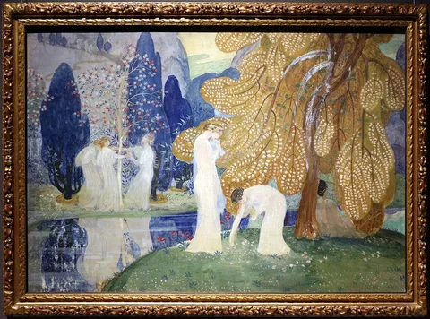 Constant Montald, Dancing Nymphs