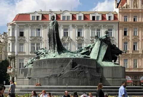 Ladislav Šaloun, Jan Hus Memorial