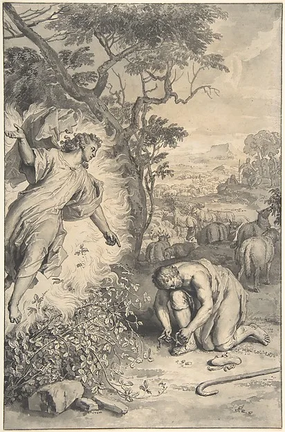 Gerard Hoet, Moses and the Burning Bush