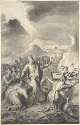 Gerard Hoet, The Sacrifice of Noah