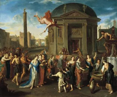 Gerard Hoet, Mercury and Herse